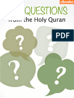 Questions From The Holy Quran