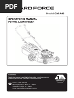 22" Certified Lawn Mower Manual | PDF | Lawn Mower | Lawn