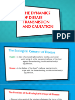 (2) the Theory of Disease Causation