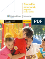 Educación Emocional. Programa para 3-6 Años (Élia López Cassá