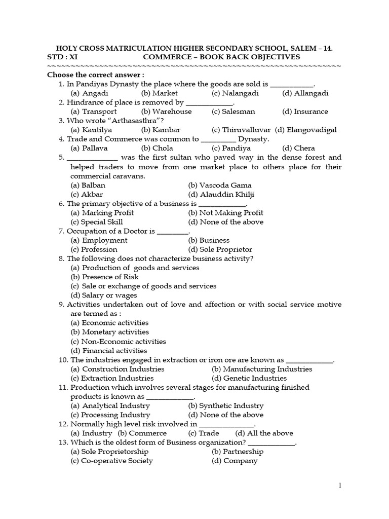 11 commerce bb objectives ch 1 33 download free pdf bill of lading