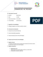 Programa de Intervención Fonoaudiológica Elias