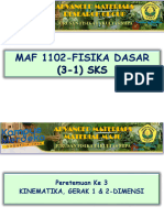 MAF - Kuliah Pertemuan Ke 3