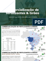Comercialização de Fertilizantes & Grãos: Safra de Soja 2023-24 & Milho Safrinha 2024