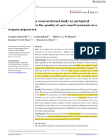 4.Int Endodontic J - 2024 - Keratiotis - A 22‐year follow‐up cross‐sectional study on periapical health in relation to the