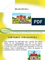 apresentação sobre o dia da escola