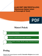 2 - Marifatulloh (The Concept of God) - Masykuri UNS