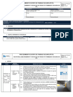 PETS-007 RECEPCIÓN, ALMACENAMIENTO Y DESPACHO DE PRODUCTO TERMINADO CON GRÚA EN ATL (Ver.02) - X Actualizar