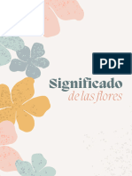 Significado de Las Flores