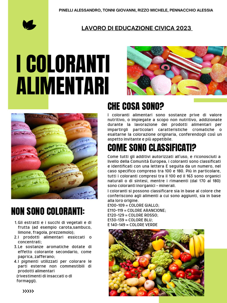 I Coloranti | PDF