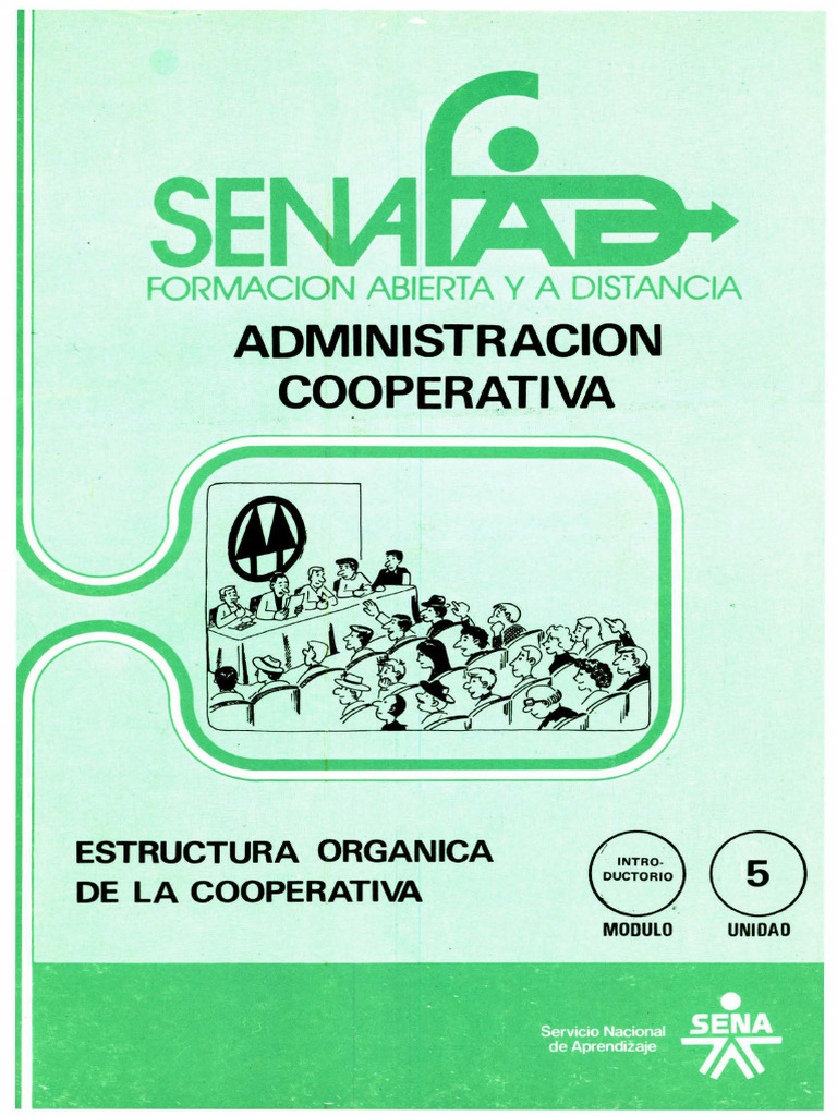 Unidad05 Estructura Organica de La Cooperativa | PDF | Cooperativa ...