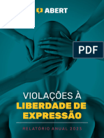 Relatorio Violacoes A Liberdade de Expressao 2023