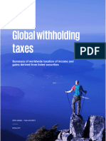 Global Withholding Taxes Guide 2023 KPMG
