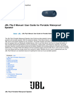 JBL Flip 6 Manual