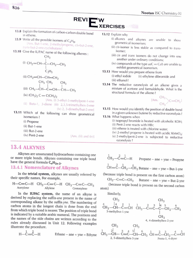 Carbon-Carbon Bond Formation in Alkenes | PDF | Alkene | Organic Chemistry
