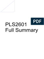 PLS2601-Full-Summary
