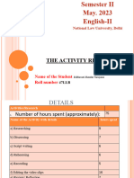 The Project Presentation Template