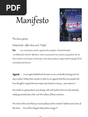 Manifesto