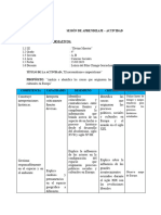 A SESIÓN DE APRENDIZAJE 4° DE SEC 25de MARZO