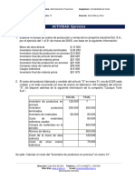 Ejercicios de Estado de Costo de Producción