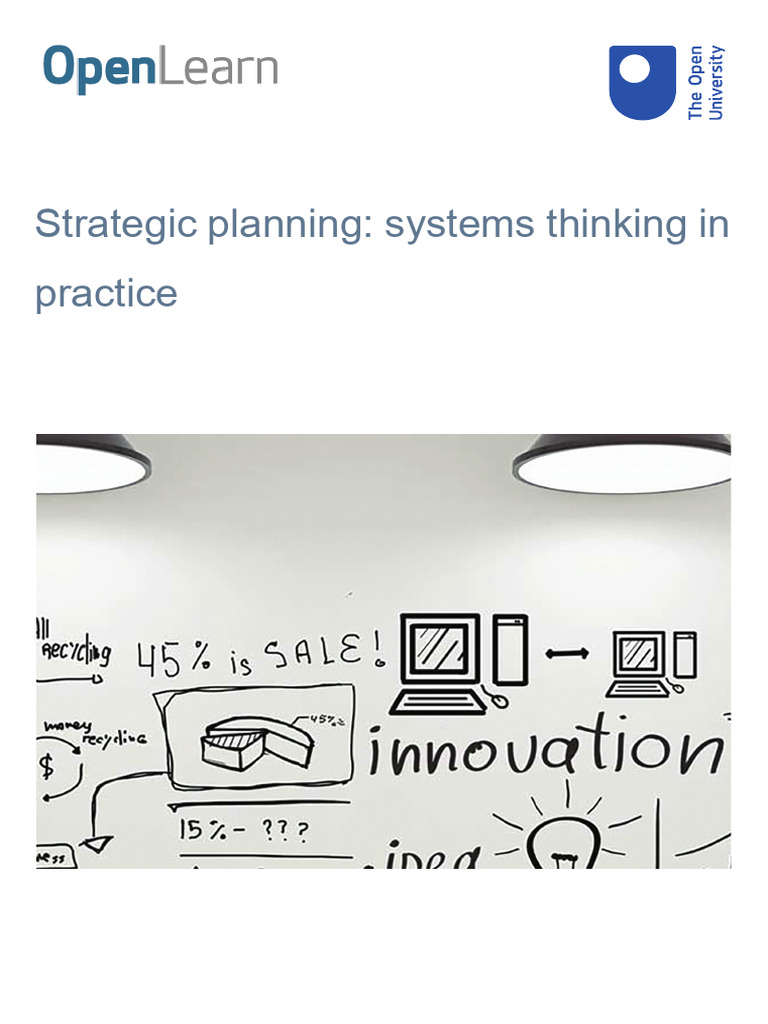 Strategic Planning Systems Thinking In Practice Printable Pdf