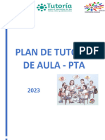Plan de Tutoria de Aula 2023 - Formato Sugerido