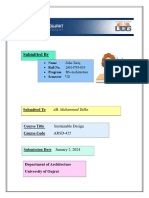 Sustainable Design Assign 1