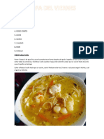 Sopa Del Viernes