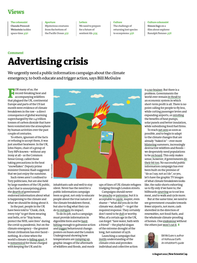 Urgent Call for Climate Action Campaign | PDF | Climate Change | Global ...