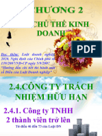 Chuong 2 -Phap Luat Ve Cac Chu the Kinh Doanh - P2