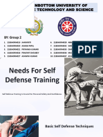 Needs For Self Defense Training