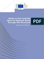 Study On The Contribution of Sport To Regional development-NC0116018ENN