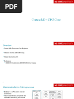 Cortex-M0+ CPU Core