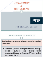 Manajemen Organisasi
