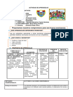 SESION PS. Proponemos nuestros compromisos para una buena convivencia