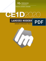 Ce1d Langues 2021 - Dossier Expression Orale Complet - As