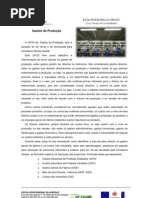 Gastos de Produção
