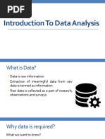 Data Analytics Basics - Unlocked