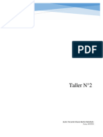 Desarrollo de Taller N°2