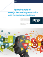 The Expanding Role of Design in Creating An End To End Customer Experience