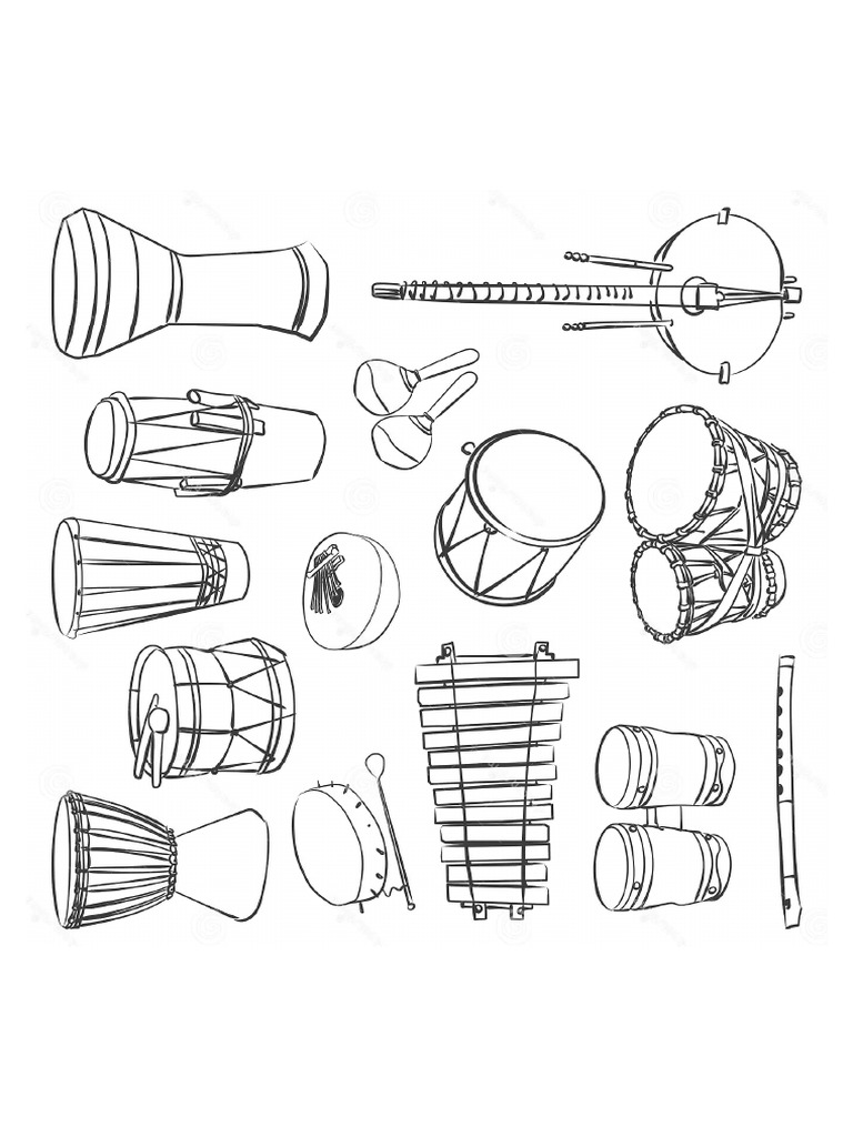 AFRICA Instrumentos Musicales Tradicionales Africanos 65455288 | PDF
