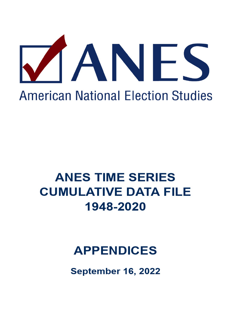 Anes Timeseries CDF Codebook App 20220916 PDF Metropolitan(00)