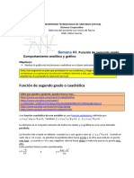 Asignacion #4 . Funcioón cuadrática