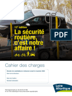 Securite Routiere Formulaire Candidature 2023-2024