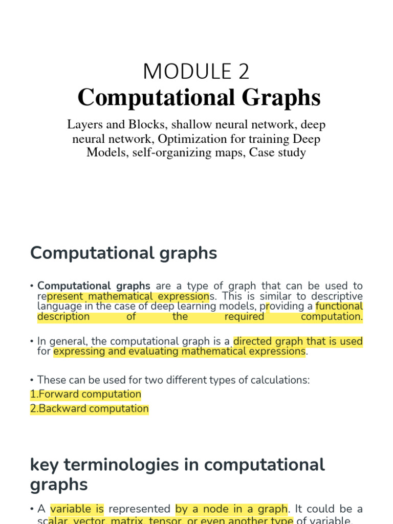 Module 2 Deep Learning Pdf Mathematical Optimization Artificial