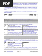 Use Case Document Template