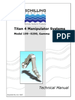 Titan 4 Manipulator Systems: Technical Manual