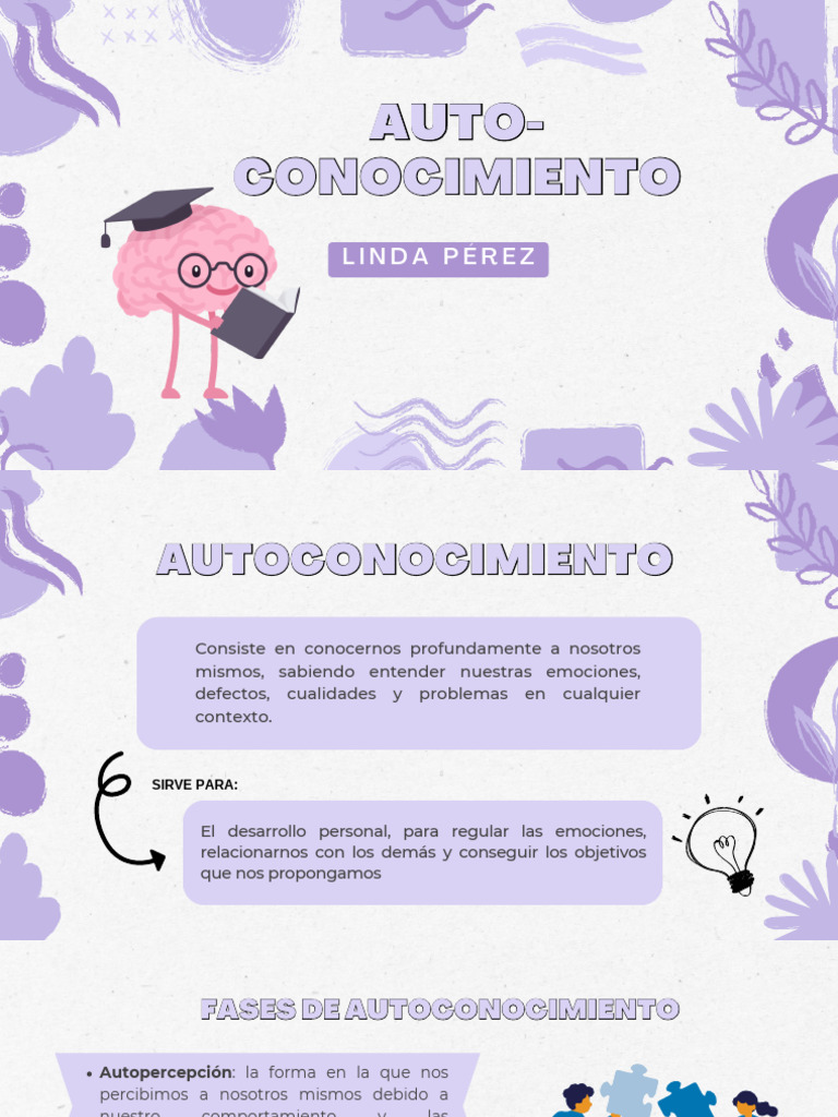 Actividades para el Autoconocimiento Infantil | PDF | Las emociones ...