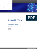 Rocket UniVerse - Installation Guide