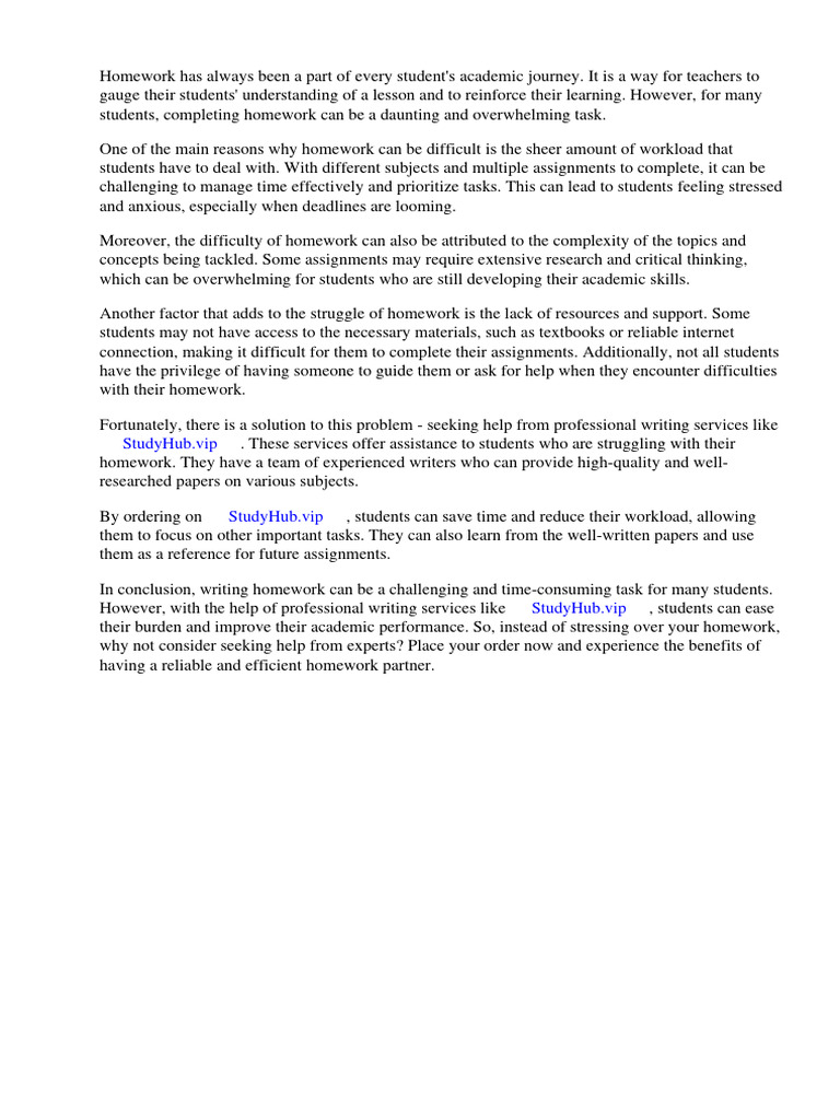 Overcoming Homework Challenges for Students | PDF | Homework | Schools